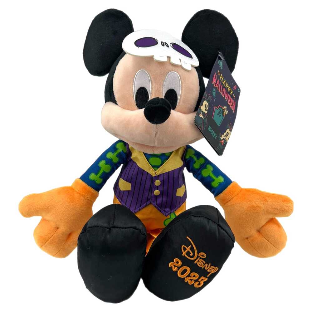 Disney Black Orange Stuffed Animal